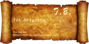 Tót Brigitta névjegykártya
