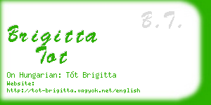 brigitta tot business card