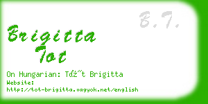 brigitta tot business card